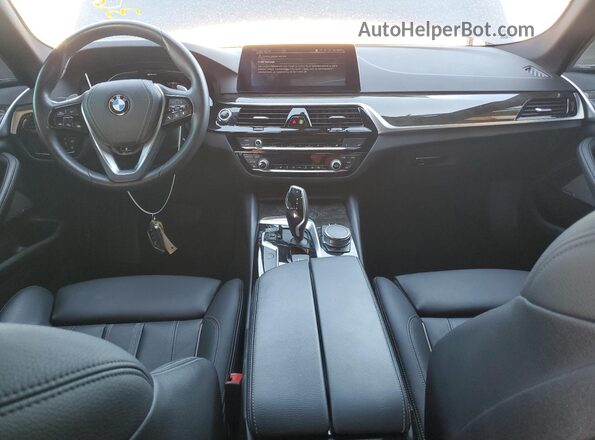 WBAJA9C03LCD86711 2020 BMW 5 SERIES Gray წინა პანელის ხედი
