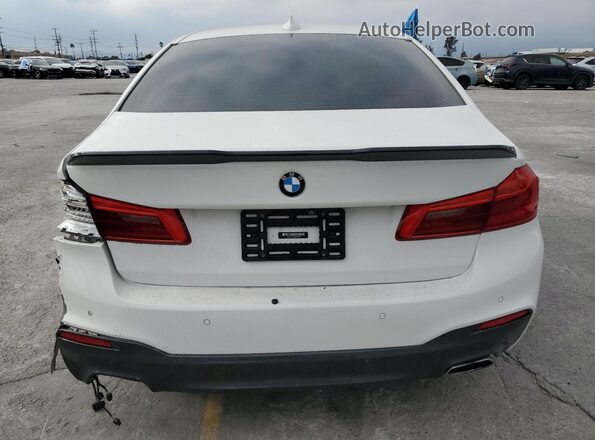 WBAJA9C04LCD32379 2020 BMW 5 SERIES White Հետևի տեսք