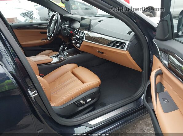 WBAJA9C08LCD37827 2020 BMW 5 SERIES Dark Blue Սալոնի դիմացի տեսք
