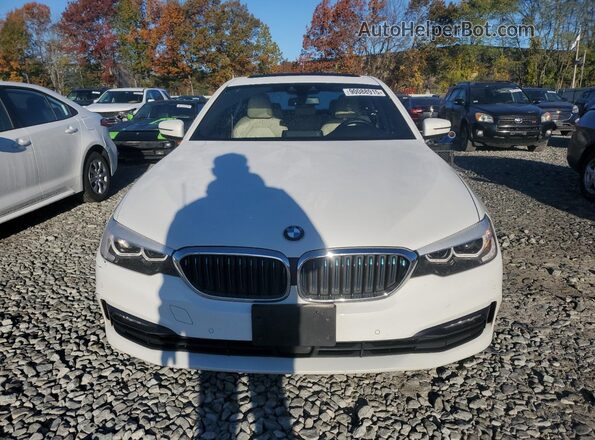 WBAJB1C55JB083990 2018 BMW 5 SERIES White Front view