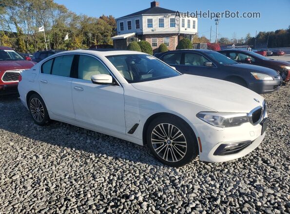 WBAJB1C55JB083990 2018 BMW 5 SERIES White Front right