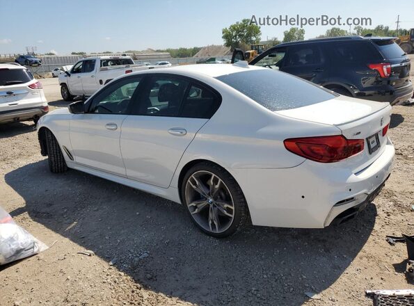 WBAJB9C54JB035279 2018 BMW M5 White უკანა მარცხენა