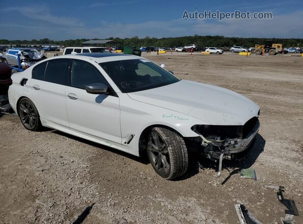 WBAJB9C54JB035279 2018 BMW M5 White წინა მარჯვენა