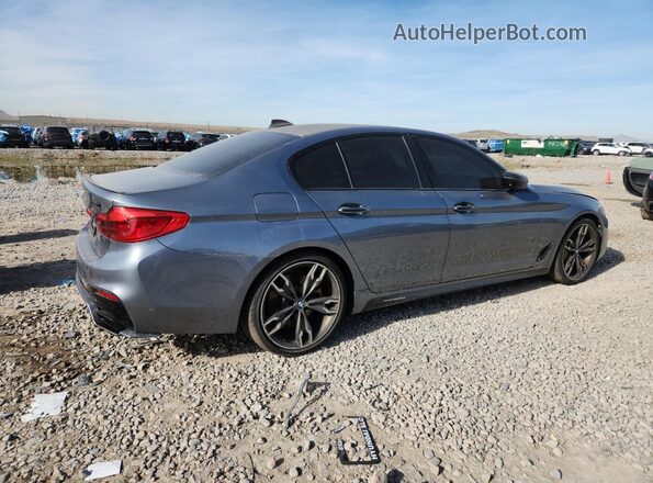 WBAJB9C54JG464330 2018 BMW M5 Blue უკანა მარჯვენა