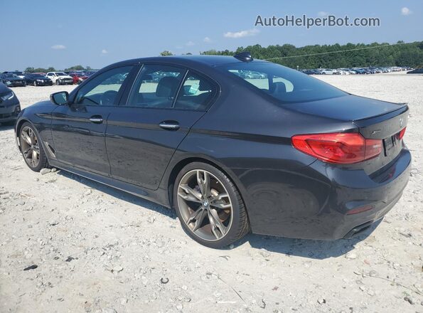 WBAJB9C55JB035565 2018 BMW M5 Black Հետևի ձախ
