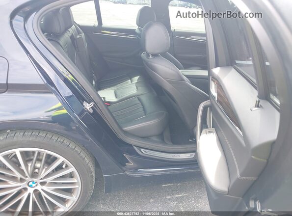 WBAJR3C00LWW70699 2020 BMW 5 SERIES Blue Vista de la etiqueta del VIN