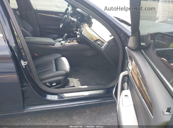 WBAJR3C00LWW70699 2020 BMW 5 SERIES Blue Vista interior delantera
