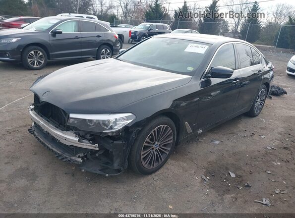 WBAJR3C06LWW74109 2020 BMW 5 SERIES Black Front left