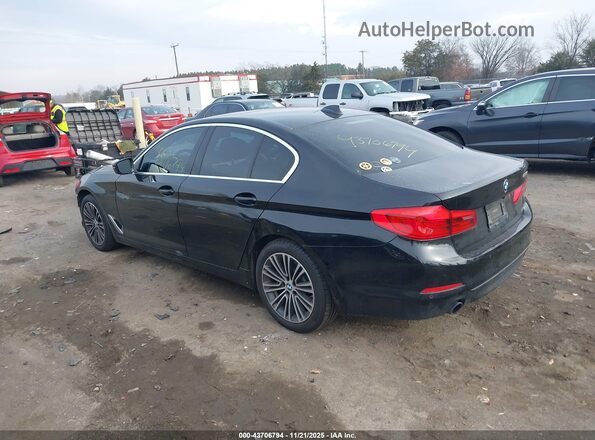 WBAJR3C06LWW74109 2020 BMW 5 SERIES Black Rear left