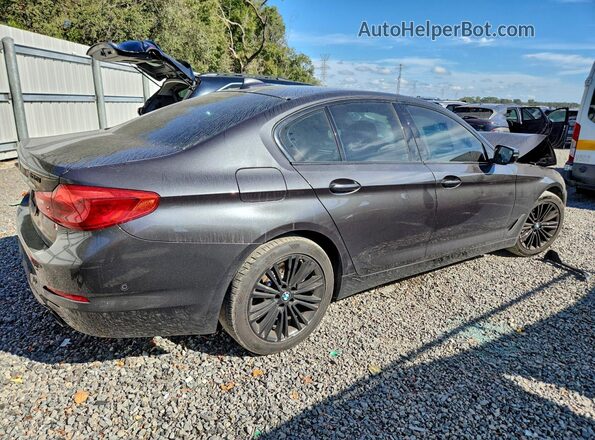 WBAJR3C08LWW84740 2020 BMW 5 SERIES Black Rear right