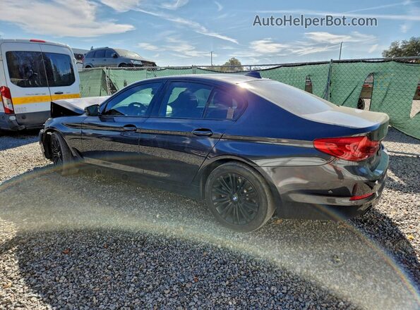 WBAJR3C08LWW84740 2020 BMW 5 SERIES Black Rear left