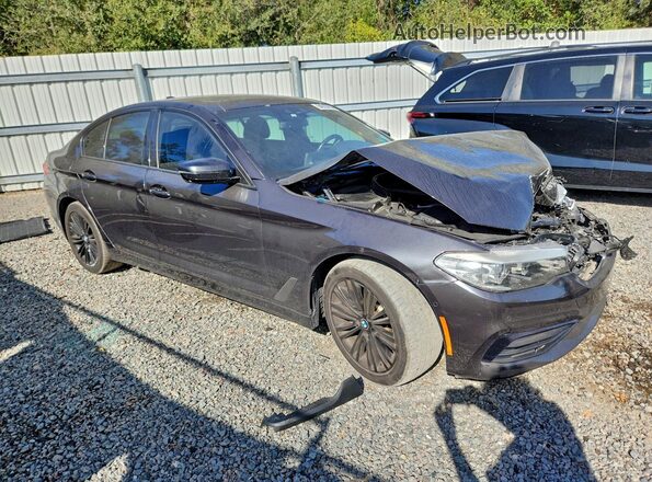 WBAJR3C08LWW84740 2020 BMW 5 SERIES Black Front right