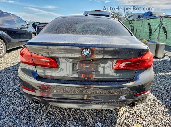 WBAJR3C08LWW84740 2020 BMW 5 SERIES Black Rear view