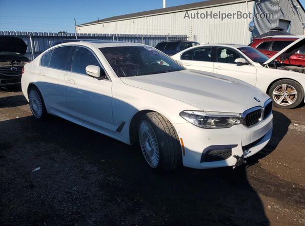 WBAJR7C03LWW58506 2020 BMW 5 SERIES White Передня права чверть