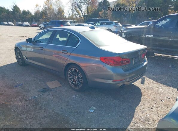 WBAJR7C03LWW70008 2020 BMW 5 SERIES Gray უკანა მარცხენა