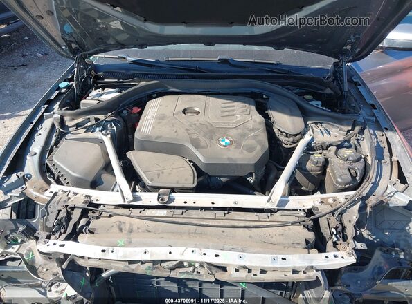 WBAJR7C03LWW70008 2020 BMW 5 SERIES Gray უკანა ხედი