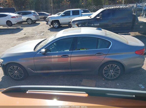 WBAJR7C03LWW70008 2020 BMW 5 SERIES Gray 