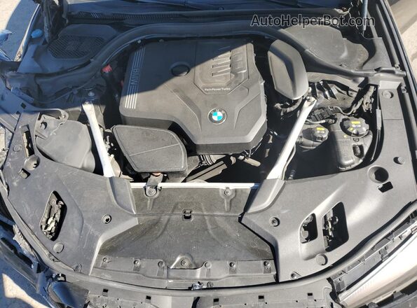 WBAJR7C04LWW65223 2020 BMW 5 SERIES Black Սալոնի հետևի տեսք