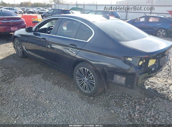 WBAJR7C04LWW66825 2020 BMW 5 SERIES Brown Հետևի ձախ