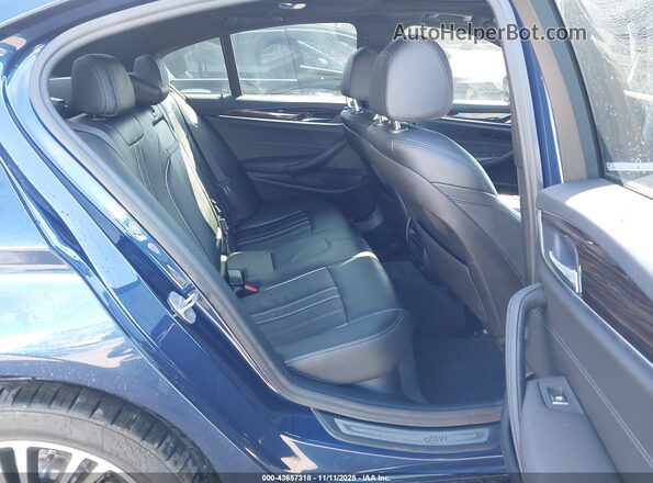 WBAJR7C05LCD70166 2020 BMW 5 SERIES Blue VIN կոդի պիտակի տեսք