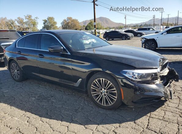 WBAJR7C05LWW65182 2020 BMW 5 SERIES Черный Передняя правая четверть