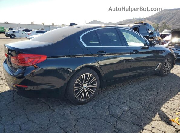 WBAJR7C05LWW65182 2020 BMW 5 SERIES Черный Задняя правая четверть