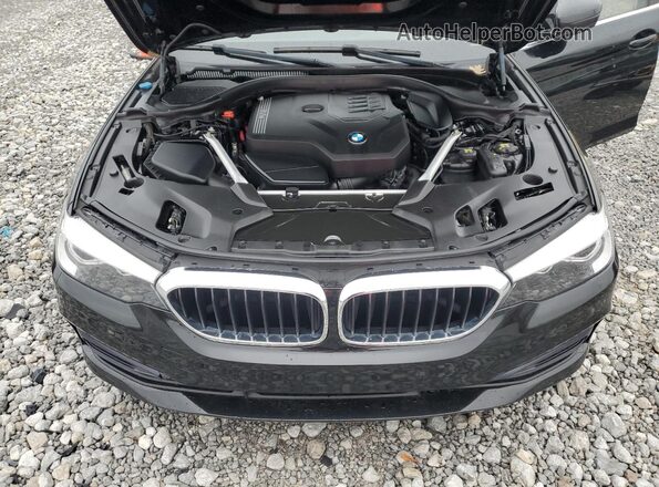 WBAJR7C08LCD12861 2020 BMW 5 SERIES Black Vista interior trasera