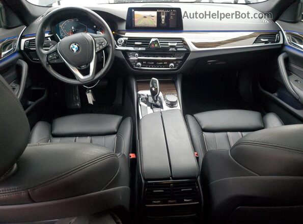 WBAJR7C08LCD12861 2020 BMW 5 SERIES Black Vista del salpicadero