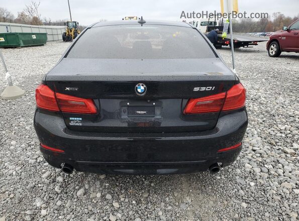 WBAJR7C08LCD12861 2020 BMW 5 SERIES Black Vista trasera