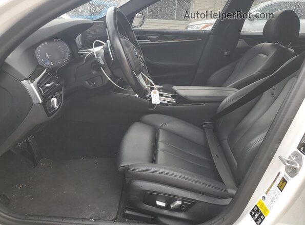 WBAJR7C0XLWW79482 2020 BMW 5 SERIES White წინა სალონის ხედი