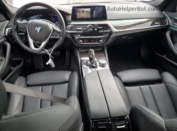 WBAJR7C0XLWW79482 2020 BMW 5 SERIES White წინა პანელის ხედი
