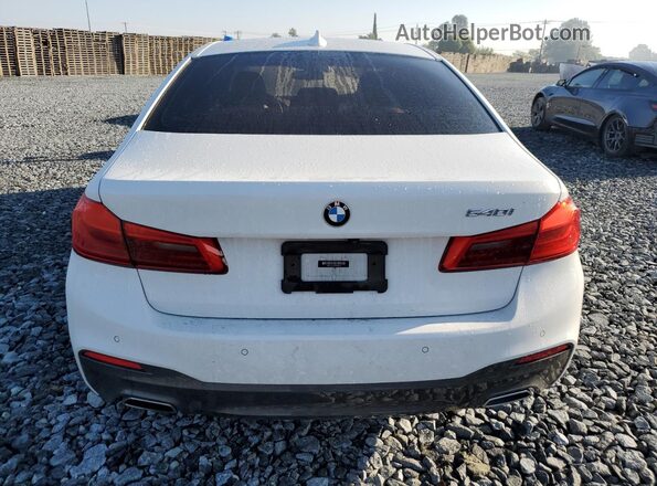 WBAJS1C05LWW84848 2020 BMW 5 SERIES White Rear view
