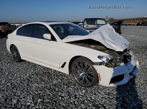 WBAJS1C05LWW84848 2020 BMW 5 SERIES White Front right