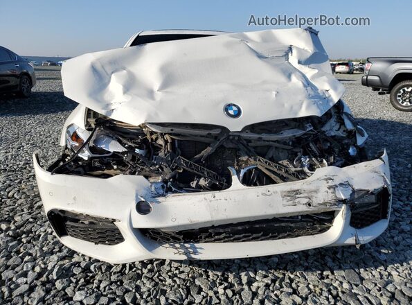 WBAJS1C05LWW84848 2020 BMW 5 SERIES White Front view