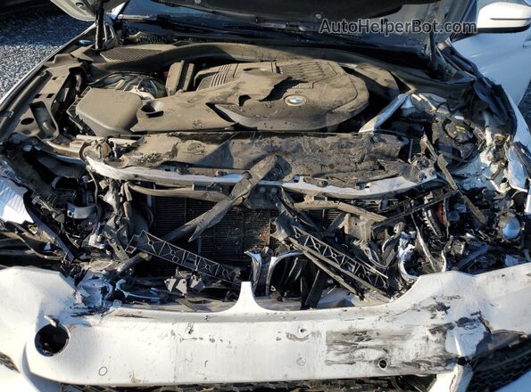WBAJS1C05LWW84848 2020 BMW 5 SERIES White Rear interior view