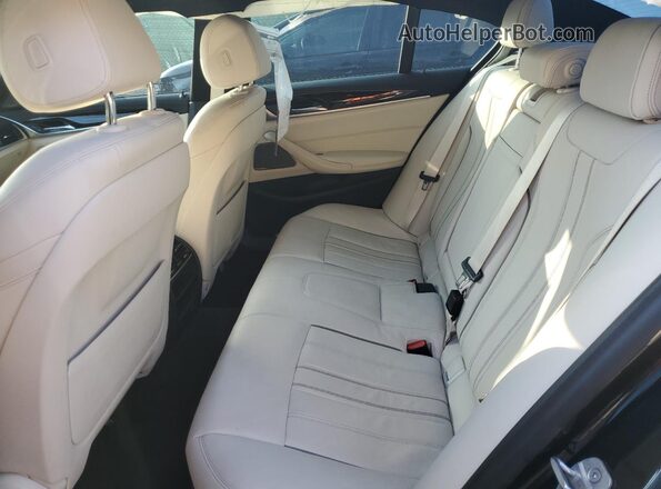 WBAJS1C0XLCE37605 2020 BMW 5 SERIES Black Հետևի նստատեղերի տեսք