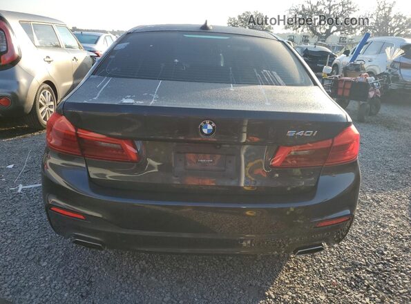 WBAJS1C0XLCE37605 2020 BMW 5 SERIES Black Հետևի տեսք