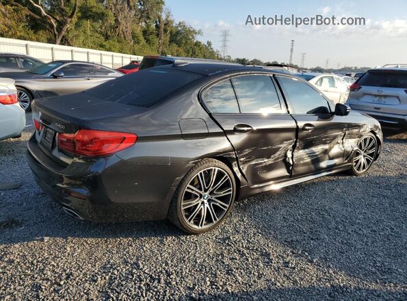 WBAJS1C0XLCE37605 2020 BMW 5 SERIES Black Հետևի աջ