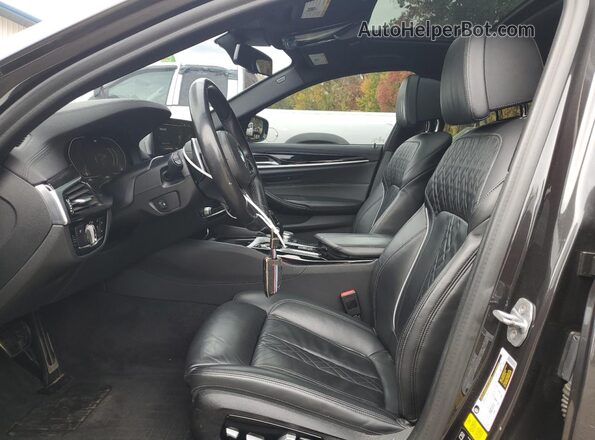 WBAJS3C08LCD08791 2020 BMW 5 SERIES Серый Вид салона спереди