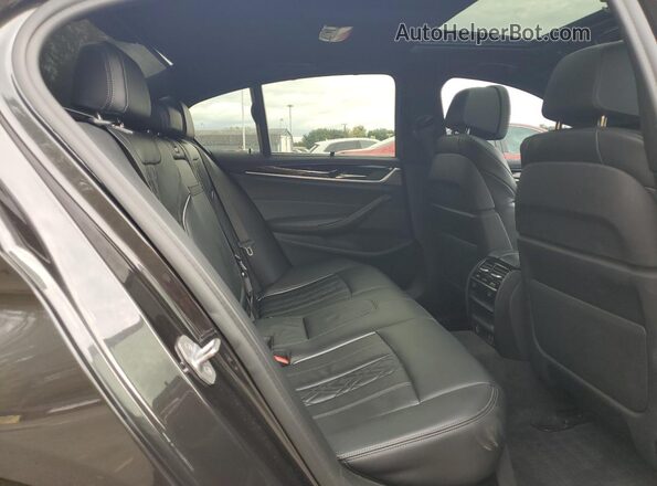WBAJS3C08LCD08791 2020 BMW 5 SERIES Серый Вид задних сидений