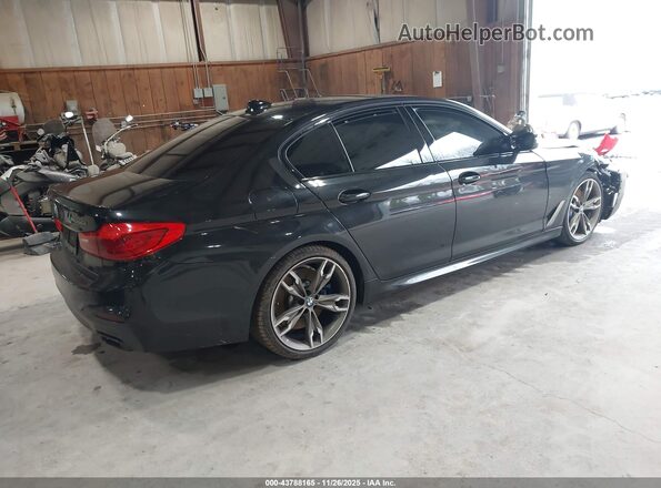 WBAJS7C00LBN96669 2020 BMW 5 SERIES Black Trasero derecho