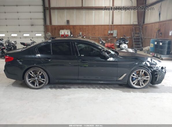 WBAJS7C00LBN96669 2020 BMW 5 SERIES Black Vista interior trasera
