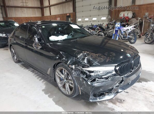 WBAJS7C00LBN96669 2020 BMW 5 SERIES Black Vista frontal