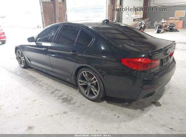 WBAJS7C00LBN96669 2020 BMW 5 SERIES Black Trasero izquierdo