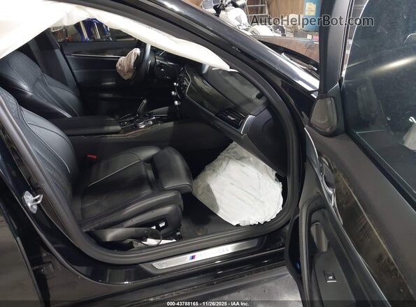 WBAJS7C00LBN96669 2020 BMW 5 SERIES Black Vista interior delantera