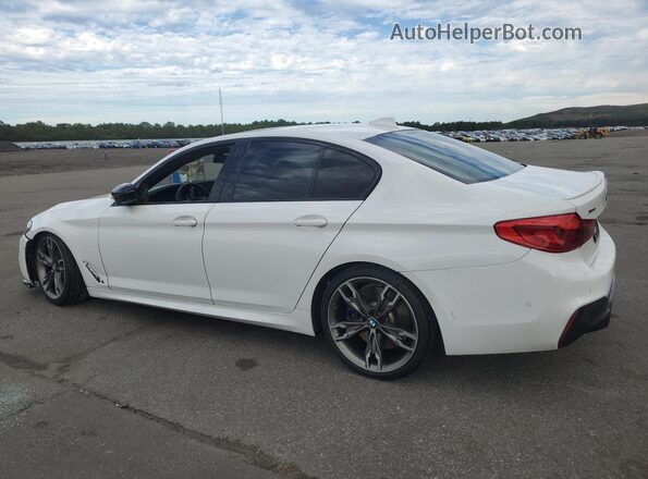 WBAJS7C00LCD18805 2020 BMW M5 White Задня ліва чверть