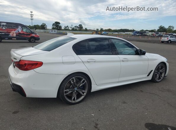 WBAJS7C00LCD18805 2020 BMW M5 White Задня права чверть