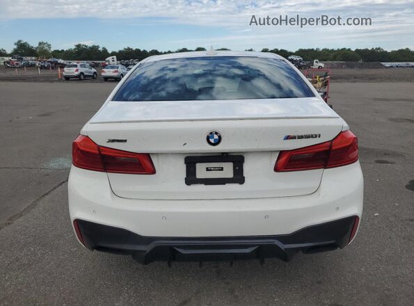 WBAJS7C00LCD18805 2020 BMW M5 White Вид ззаду