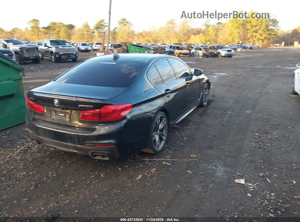WBAJS7C04LBN96772 2020 BMW 5 SERIES Black Задня права чверть