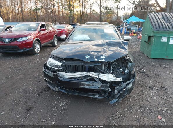 WBAJS7C04LBN96772 2020 BMW 5 SERIES Black Вид щитка приладів